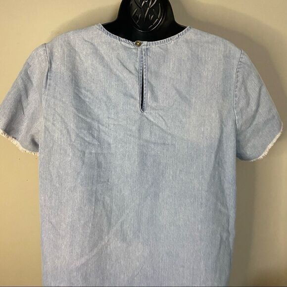 Blue Jean Mini Dress - Picture 3 of 8